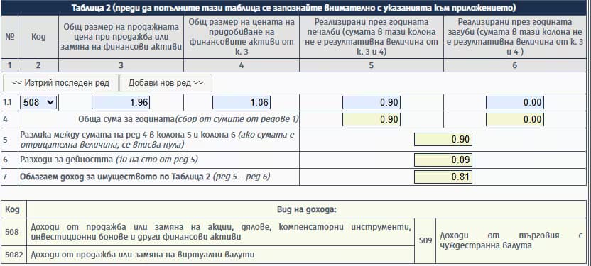 Приложение 5